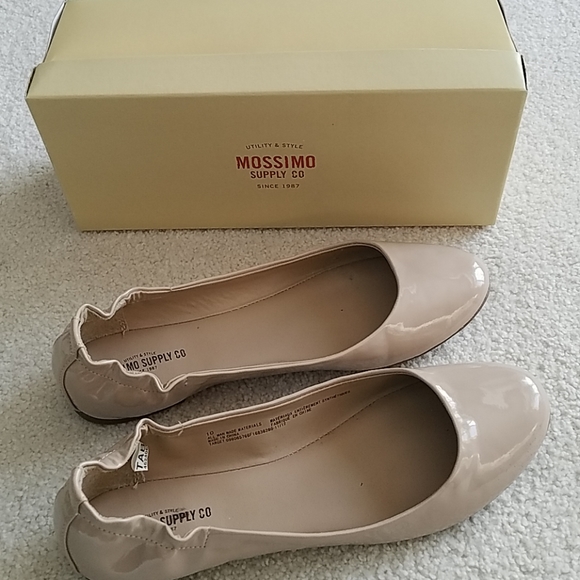Mossimo Supply Co. Shoes - 3 for $30. Mossimo nude patent leather flats